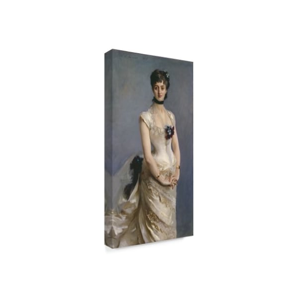 John Singer Sargent 'Madame Paul Poirson 1885 ' Canvas Art,12x24